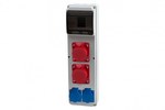 Rozdzielnica ULISSE 6M MAXI - gniazda 16A 5p, 32A 5p, 2x250V